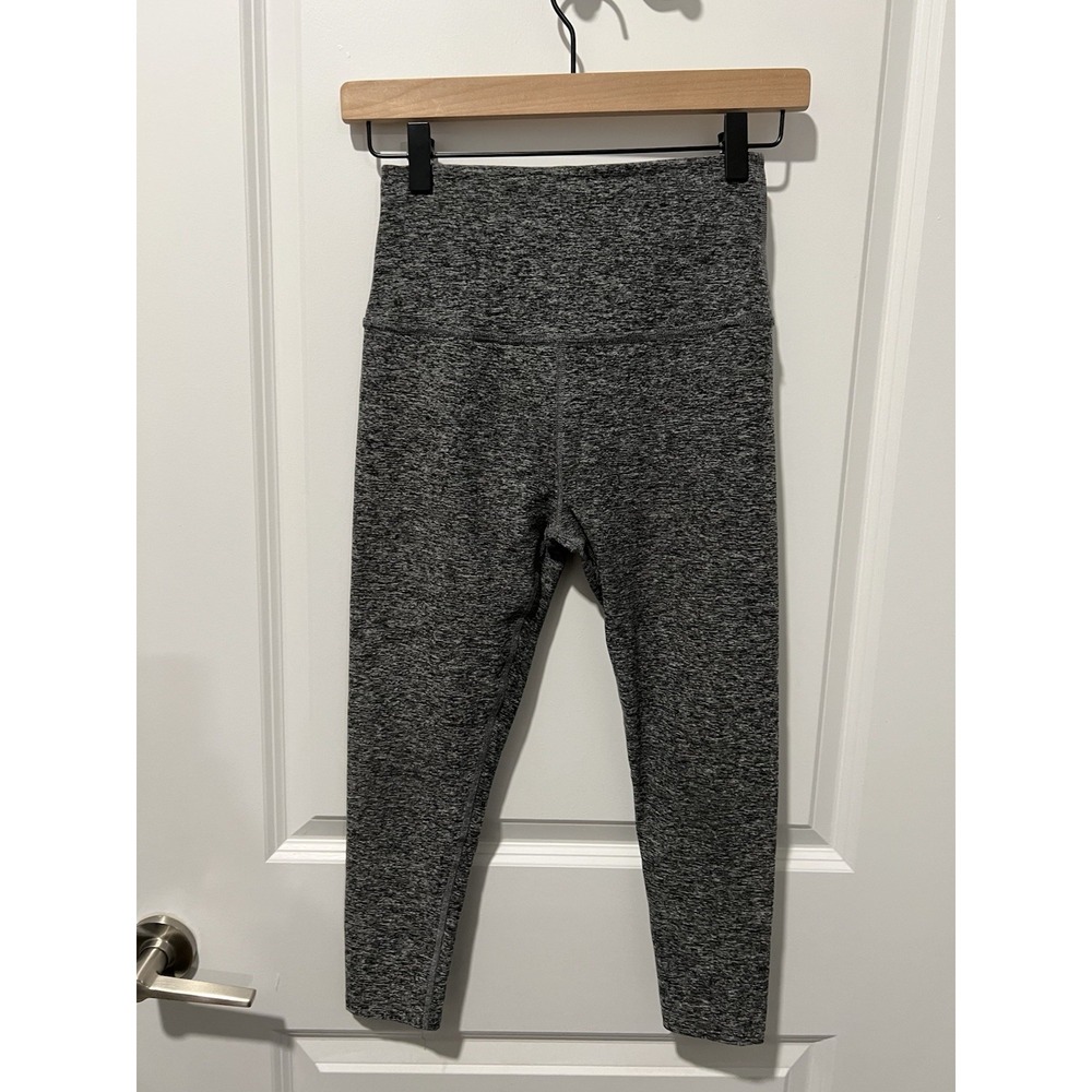 Beyond Yoga Spacedye 7/8 Leggings‎ Heather Dark Gray Color Size Medium Women's